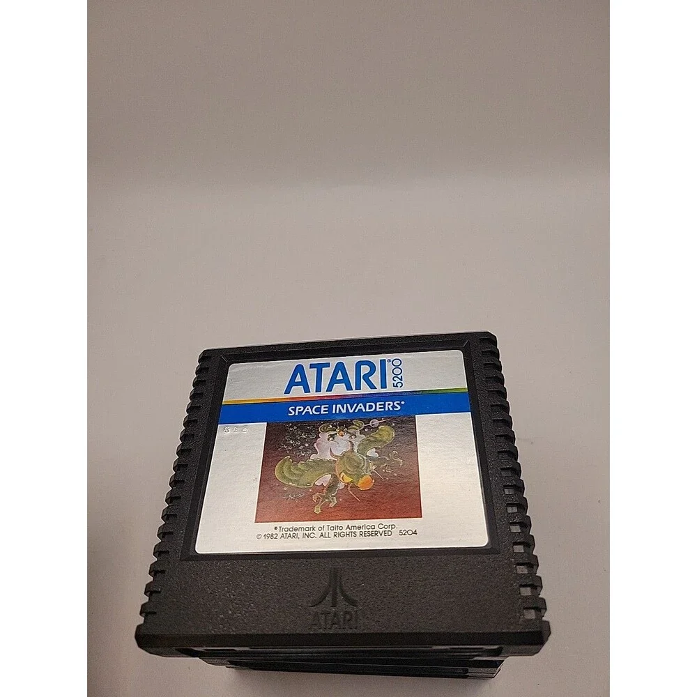Atari 5200 6 Game Lot Pole Pos,Space Invaders,Dig Dug,Centipede,Defender,Jungle